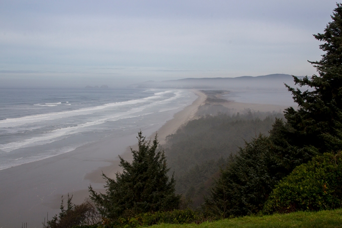 view of cape lookout and Netarts spit