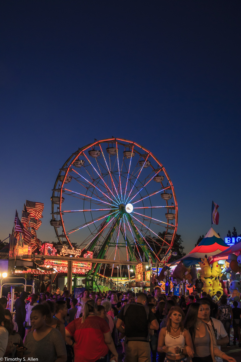 Cal Expo California State Fair Midway Sacramento, CA, U.S.A. July 25, 2017